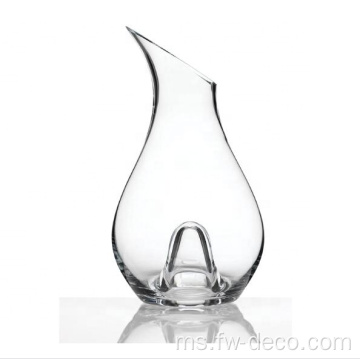 Convex Bottom Shape Wine Whiskey Decanter